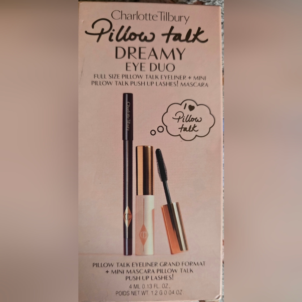 Charlotte Tilbury Pillow Talk Eye Duo NEW IN BOX